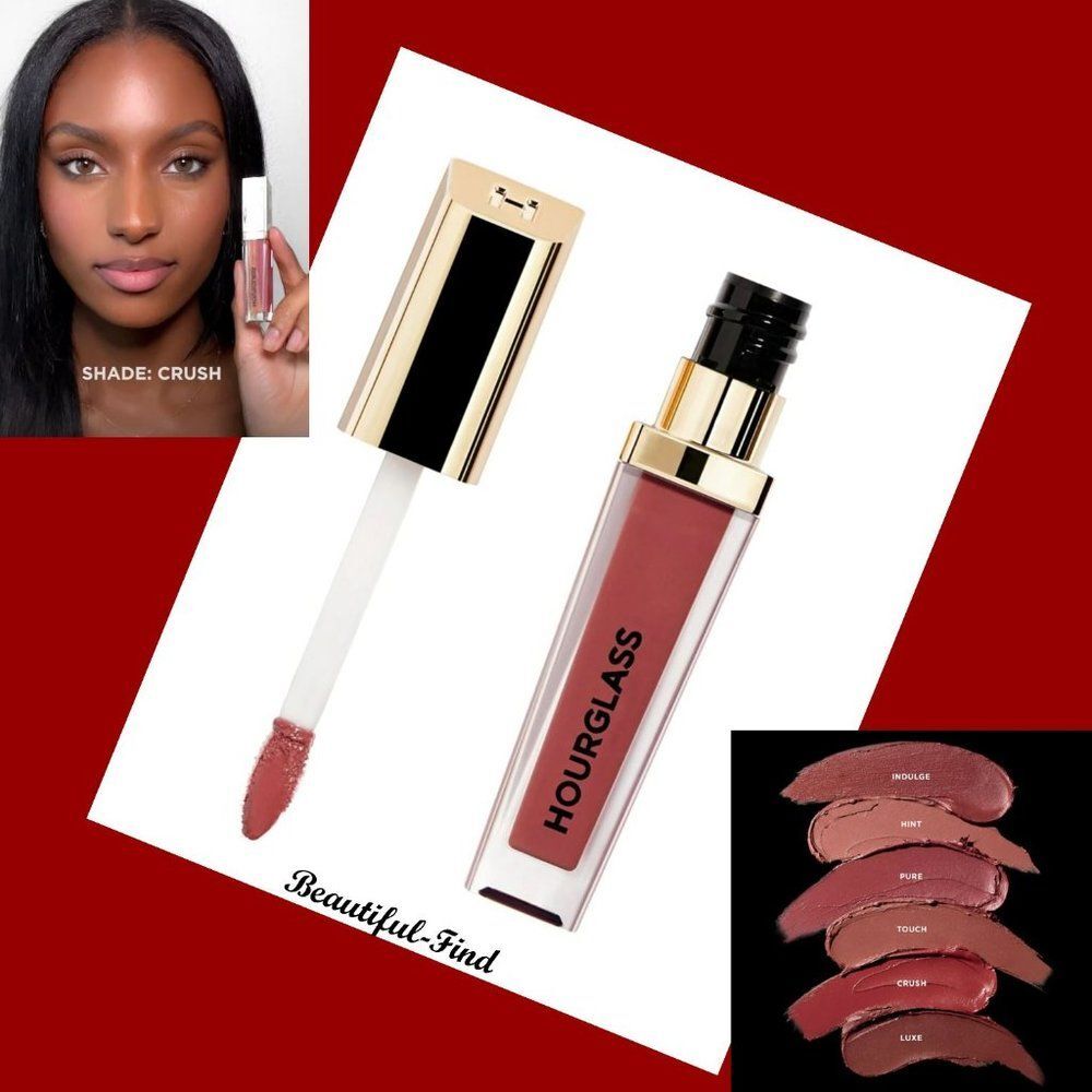 Hourglass Velvet Story Lip Cream CRUSH 0.12oz New